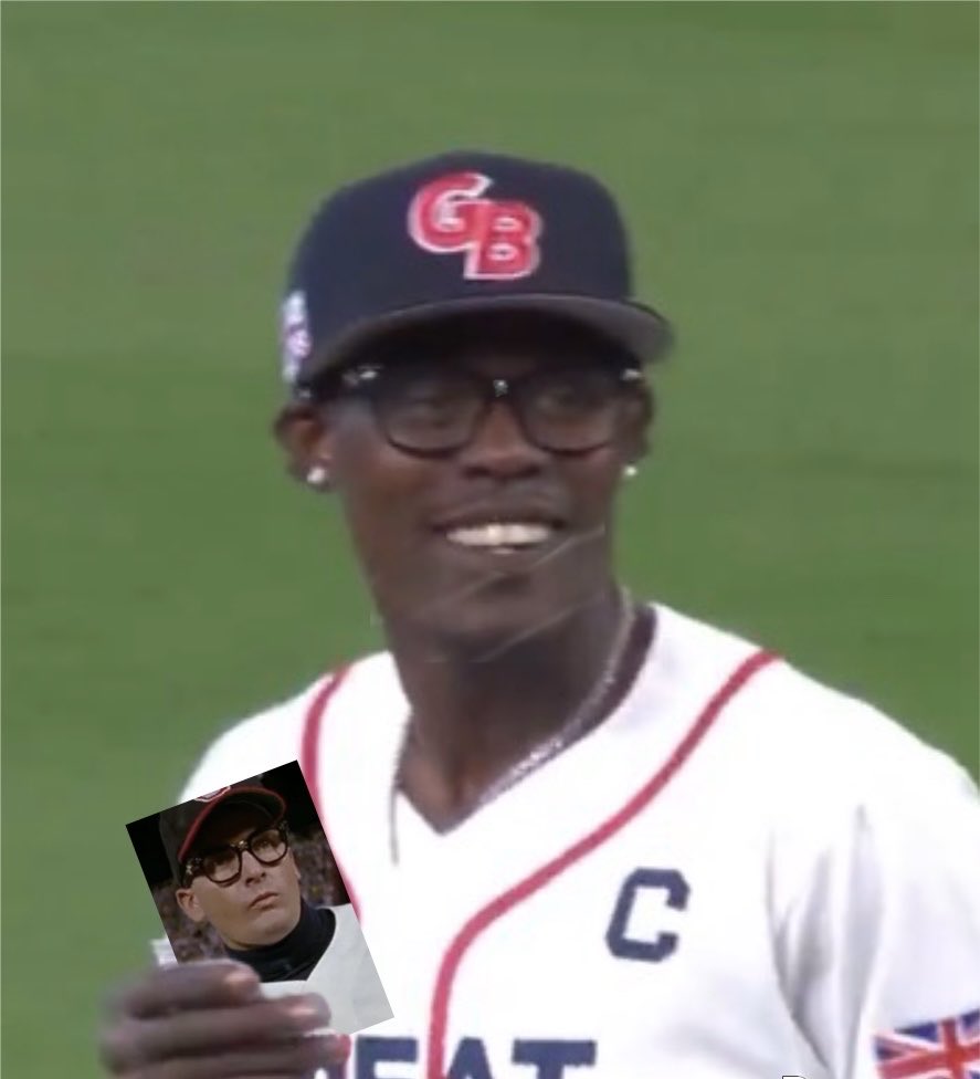 StroNationFrust's tweet photo. Jazz Chisholm was still 9 years from being born when Major League came out, but he damn sure knows whutup
in the #WBC https://t.co/uA5n8hKRiq