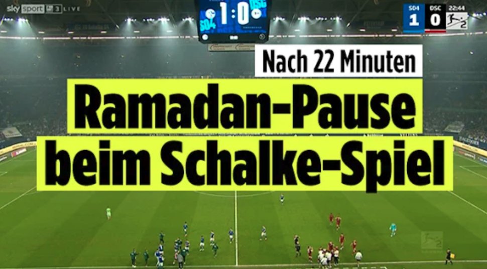 Ich kenne kein islamisches Land, wo das je gemacht wurde, außer in Scharia-Staaten.

Was hier passiert ist Unterwerfung.