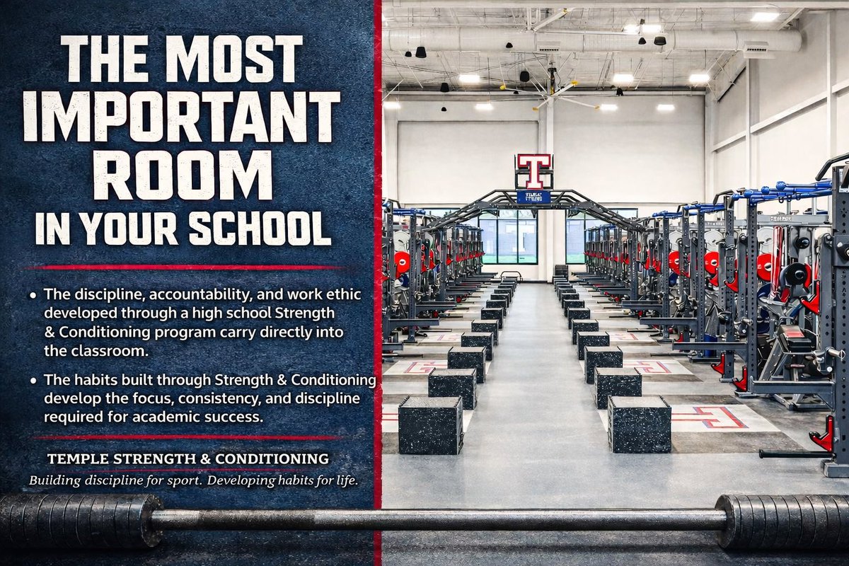 Temple Strength and Conditioning tweet media