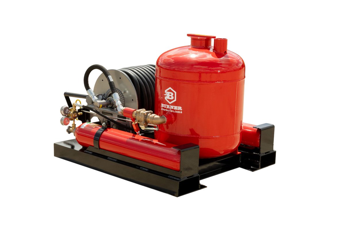 burnerfire's tweet photo. Burner Fire Control completes expedited fabrication of Dry Chemical 350 (Purple-K) Skid Unit for a large client's Emergency Response Operations in Alaska.  The DC Skid 350 is the starting capacity in our Self-Contained Dry Chemical Skid series, offering advanced fire suppression, while its size (48"L x 41"W x 36"H) provides the versatility to be commissioned in a variety of locations (fixed & mobile) where a small footprint may be required.  Dry Chemical Systems effectively extinguish class A, B and C hazards (using ABC or Purple K potassium bicarbonate agents) for Flammable Liquids, Gases, and Electrical Fires (Hydrocarbons, LNG). Units have been designed and built from the ground up for offshore applications and extreme fire hazard areas. Large capacities offshore advanced suppression when a sustained attack is required:  https://t.co/IUVDQuYDwG