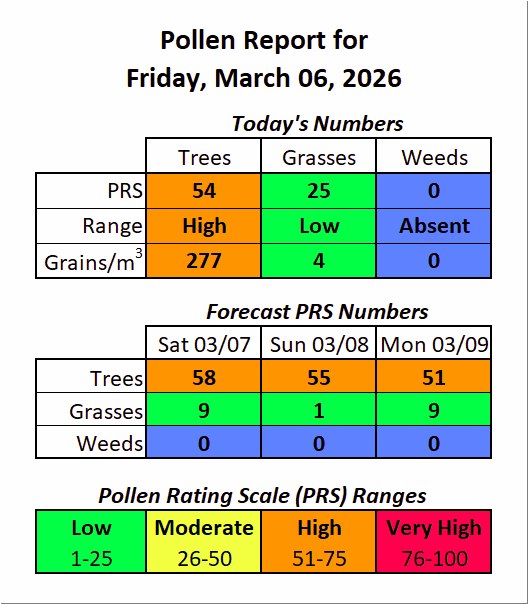 Forsyth County, NC Pollen tweet media