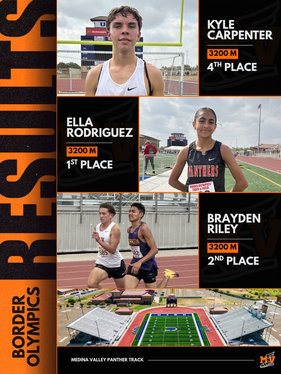 Medina Valley Panther Track tweet media