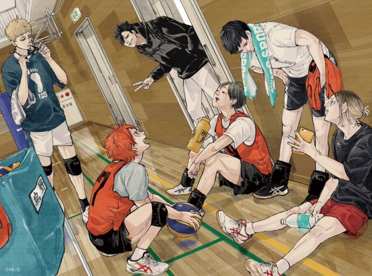 can y'all believe it's been almost two years since this,, college student tetsuro and long hair shoyo changed lives