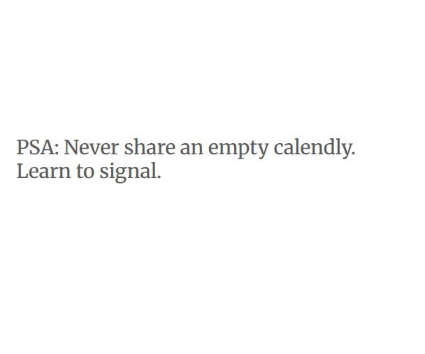 IamBenSchmidt's tweet photo. After "consulting" with my local barista and three different AI agents, I've distilled the essence of modern scale. Here are 9 non-negotiable startup hacks to ensure your Series A looks like a winner:

🚨 The Calendar Congestion Strategy: Never send a naked Calendly link. Pre-load your Tuesday and Thursday with "Focus Blocks" and "Internal Alignment" (read: naps). If a prospect sees a white canvas, they smell desperation. If they see one 15-minute slot at 7:45 AM, they smell a visionary.

🚨 The "Stealth Mode" Paradox: If your landing page is just an email waitlist with a grainy video of a nebula, your valuation increases by $2M instantly. Ambiguity is the highest form of marketing.

🚨 Outsource Your Personality: Hire a ghostwriter to post "Agree?" under every LinkedIn thought leader's post. Reach 500+ connections without ever having an original thought.

🚨 The Coffee Shop Headquarters: Change your LinkedIn location to "San Francisco" while living in your parents' basement in Ohio. The algorithm can't track physical mass, only vibes.

🚨 The "Ex-FAANG" Halo: Even if you only interned at Google for two weeks in 2014, put "Ex-Google" in your headline. It's not a lie; it's a legacy. Also, "Early" is defined as anyone less than the 1,000,000th employee...

🚨 Iterative Identity Crisis: Pivot your entire business model every time a new YC demo day happens. Moving from Web3 to Generative AI to "AI-Native Sustainable Bio-Hacking" shows agility.

🚨 The Inbox Zero Delusion: Set an auto-responder that says, "I'm currently heads-down building the future. For urgent matters, contact my Chief of Staff (your second email address)."

🚨 Venture Capital Roleplay: Spend 40% of your seed round on a branded neon sign for a rented WeWork office. If the walls don't glow, the culture isn't real.

🚨 The LinkedIn Poll Trap: Post a poll: "Is AI the future or the present?" with no "No" option. Engagement is the only currency that doesn't suffer from inflation.

Stay in the fight. 👊