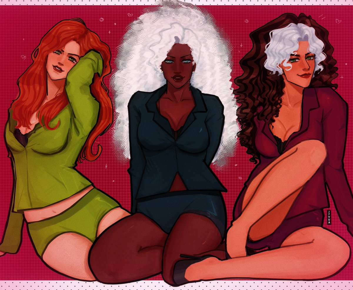 J7VUA's tweet image. Girls💋

#jeangrey #storm #rogue #MarvelRivals
