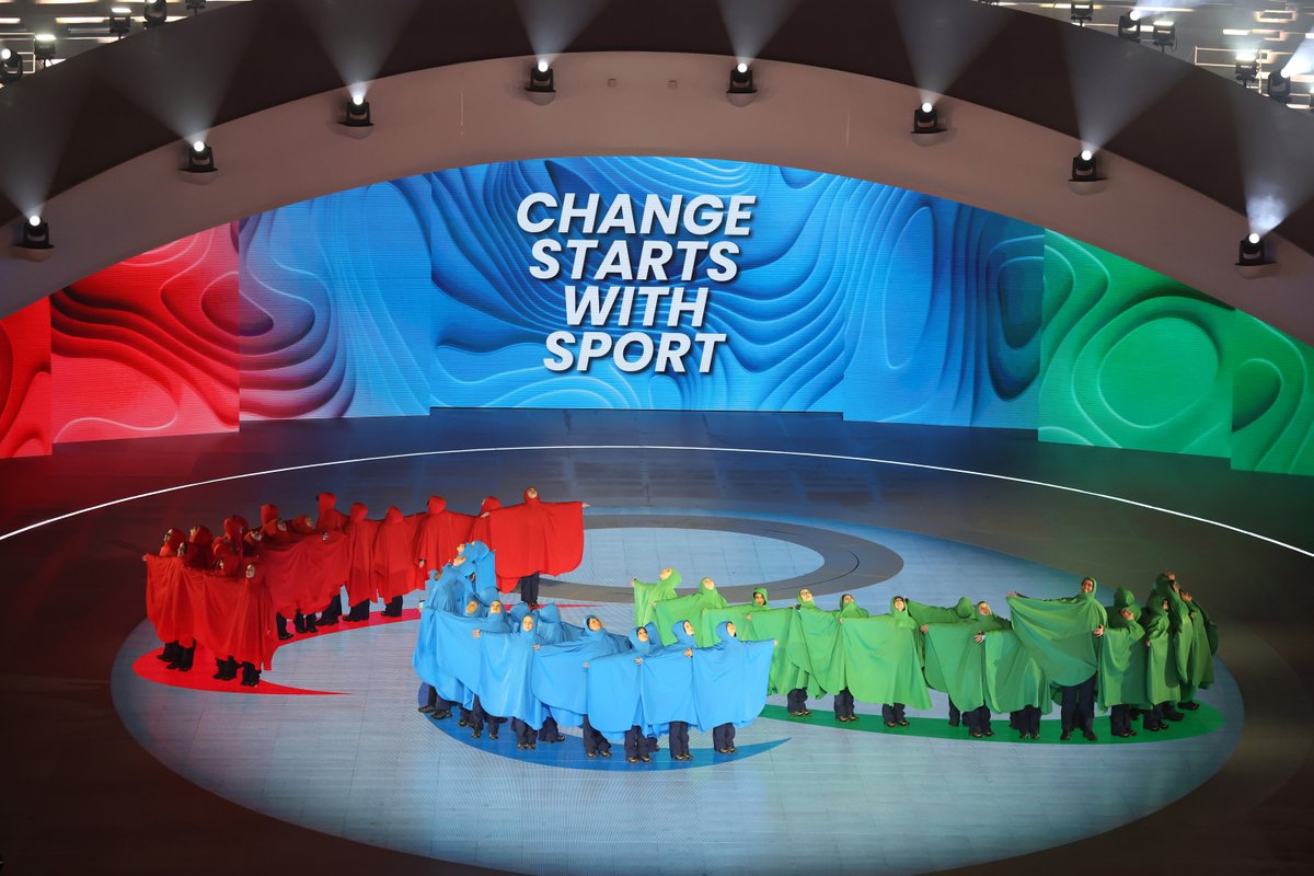 Views from the Milano Cortina 2026 Paralympic Winter Games Opening Ceremony  ❤️ 💙 💚 

Tune in now: paralympic.org/milano-cortina…