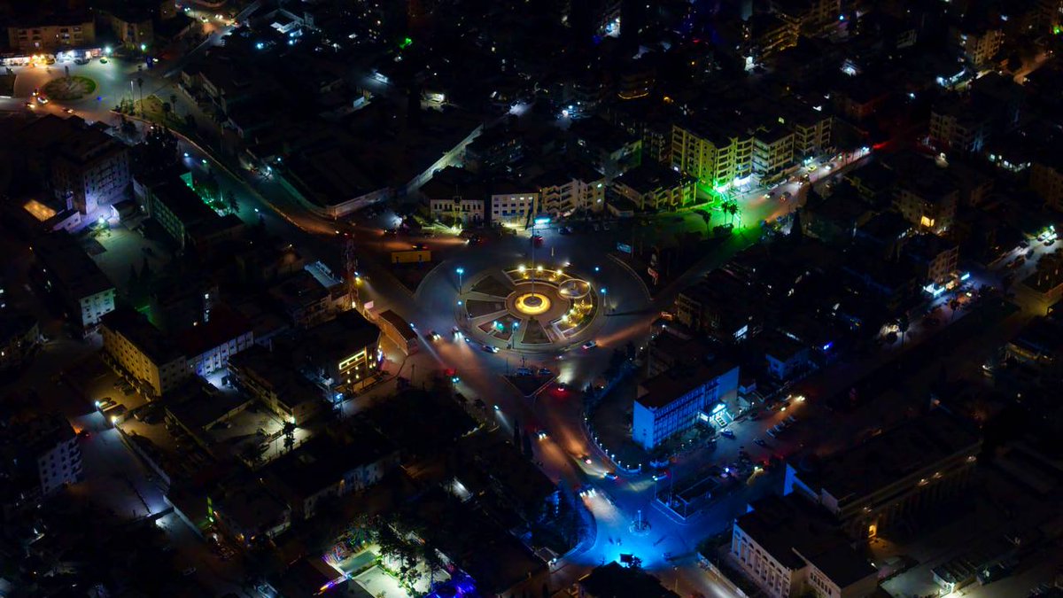 QalaatAlMudiq's tweet image. #Syria: the former capital of anti-Assad resistance - #Idlib - tonight.