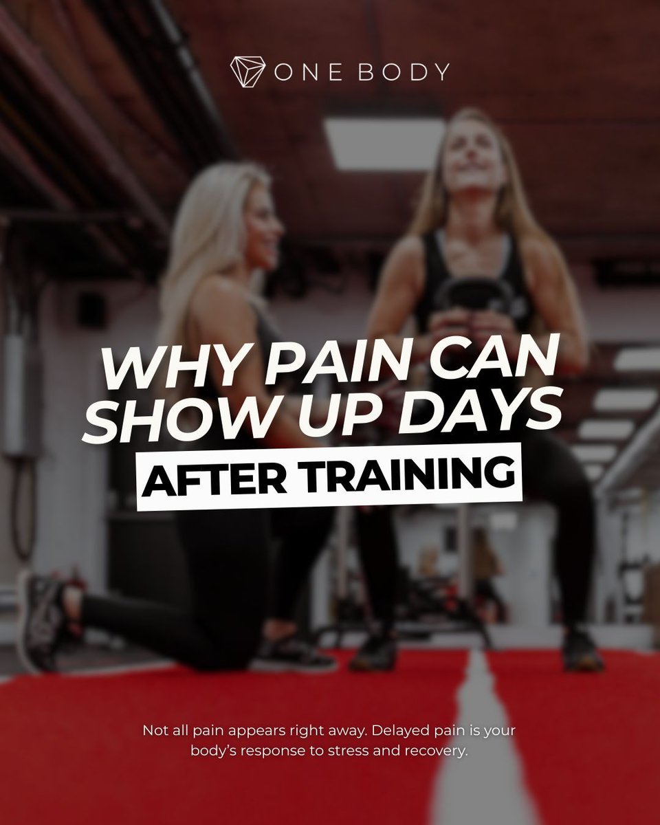 onebodyldn's tweet image. Understanding how your body responds to training helps you recover better, train smarter, and reduce injury risk.

#TrainingRecovery #DelayedSoreness #MoveBetter #InjuryPrevention #PhysioCare #OneBodyLDN