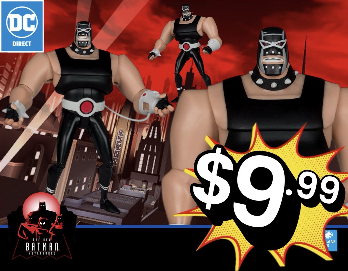 ToyWanderer's tweet image. ⚡️ AMAZON ⚡️ DEAL ⚡️
           💥60% OFF

McFarlane Toys - DC Direct 6”
(The New Batman Adventures)

BANE
💥~    $9.99
amzn.to/40AjKzb

#ad #mcfarlanetoys #dcdirect #batman #thenewbatmanadventures #actionfiguredeals