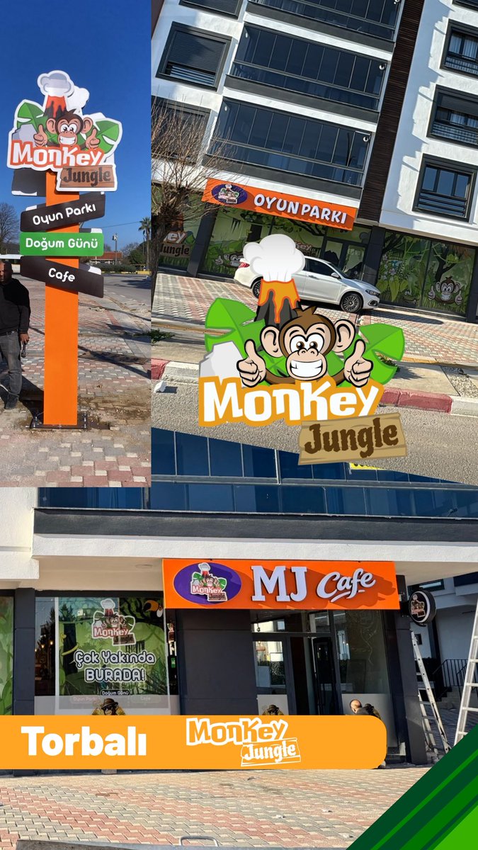Yeni şube 

Monkey Jungle #torbalı 

#oyunparkıtorbalı  #izmir #monkeyjunglebayilik #eğlenmekherçocuğunhakkı