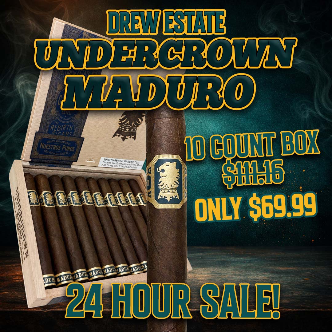 $6.99 Per Stick. Undercrown Maduro. I'm Not Kidding. - mailchi.mp/cigarsdaily/sw…