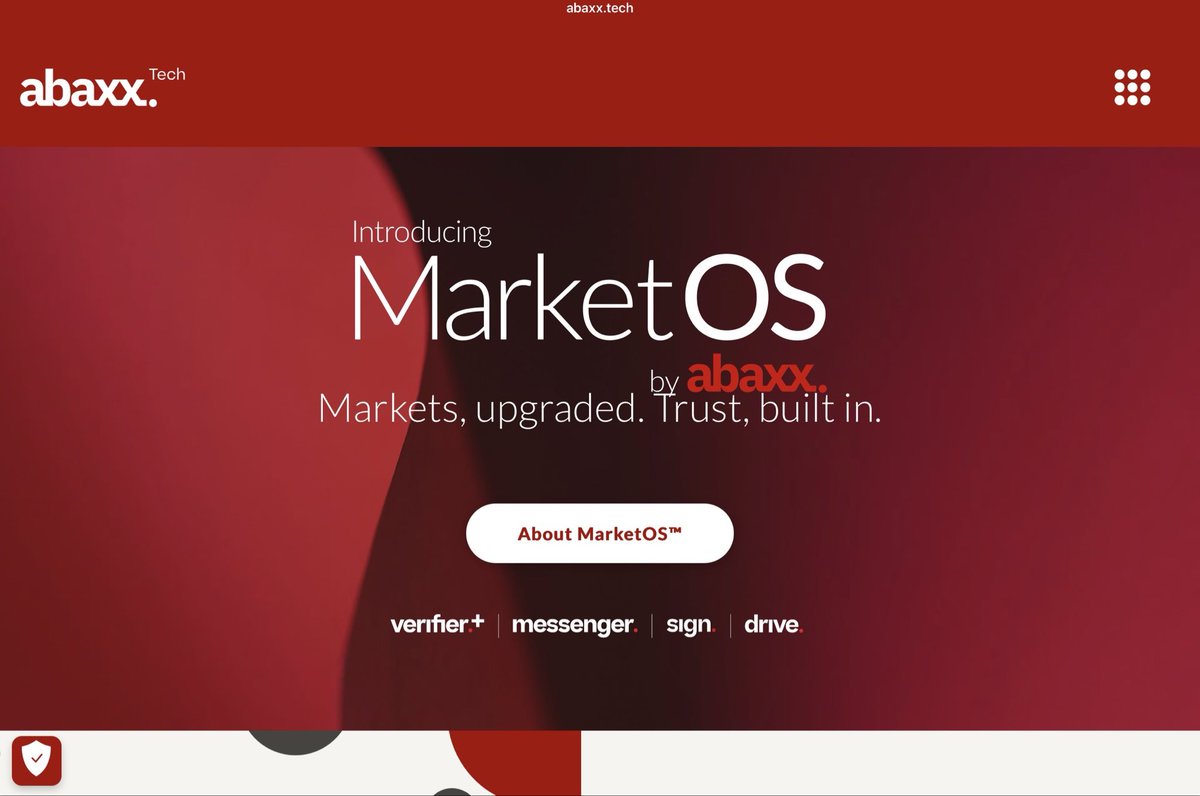 JoshCrumb's tweet image. MarketOS™️

🔥 Embedded #DigitalIdentity in your control 
🔥 Machine readable, executable, composable #LegalFinality tokenization today, no extra legal frameworks required
🔥 Trusted #Privacy without unaccountable anonymity 

Abaxx #RWA, an entirely new tokenization framework to