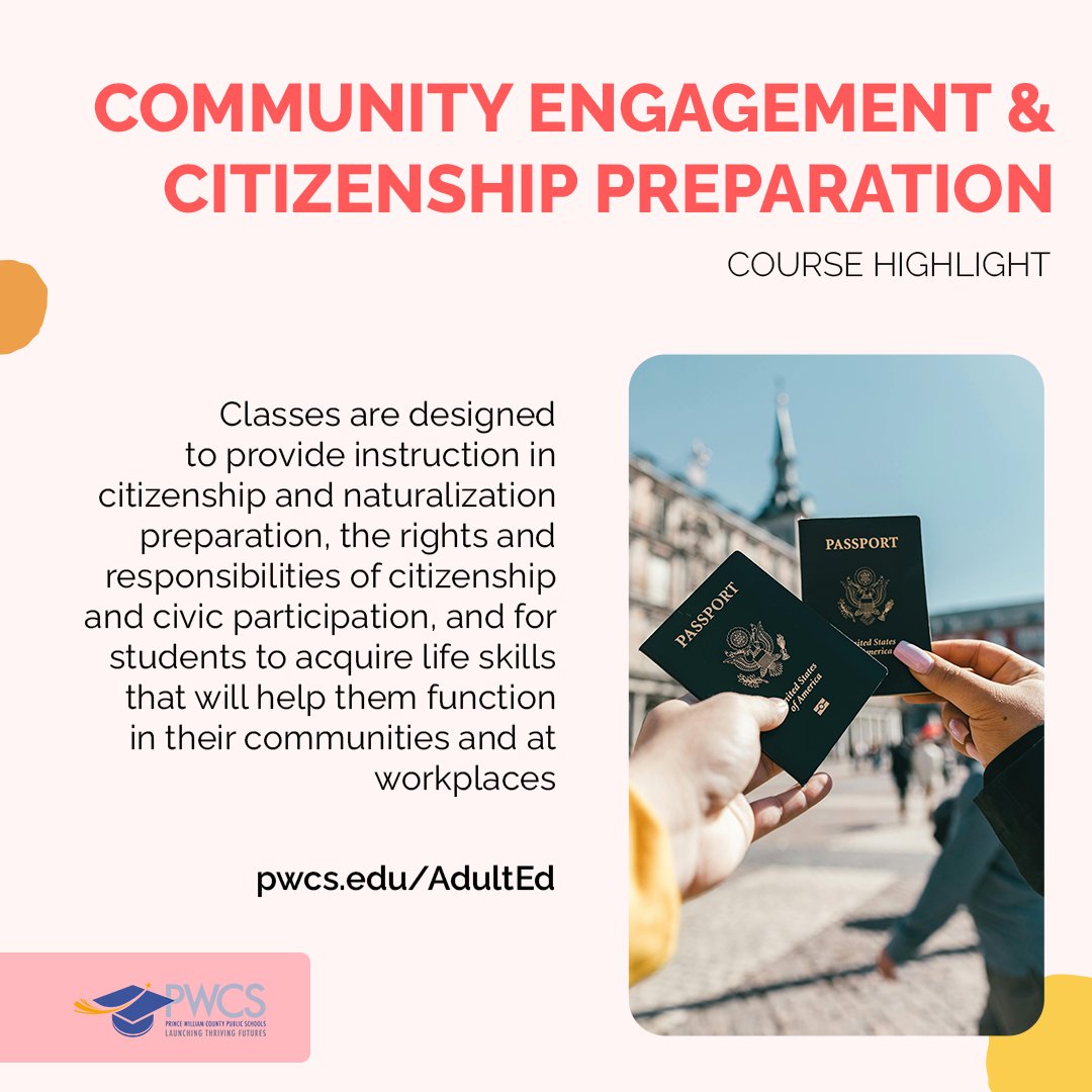 Adult Education, Prince William County Schools tweet media