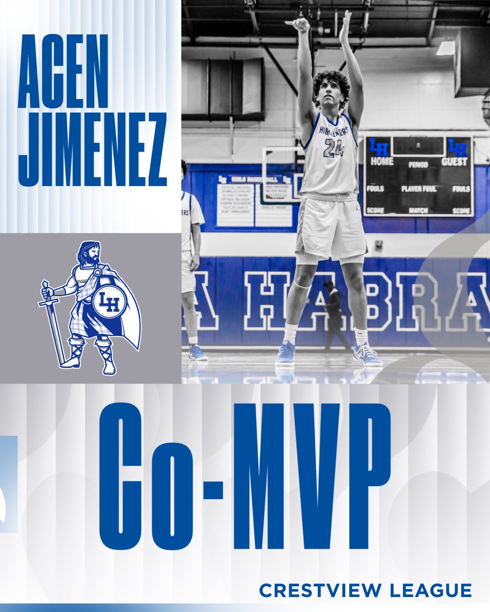 LHHS_Basketball's tweet photo. Congratulations to @AcenJimenez on earning Crestview League Co-MVP honors 🏴󠁧󠁢󠁳󠁣󠁴󠁿🏀

@LHHSAthletics1 @LaHabraHS @fjuhsd https://t.co/85erdAnUla