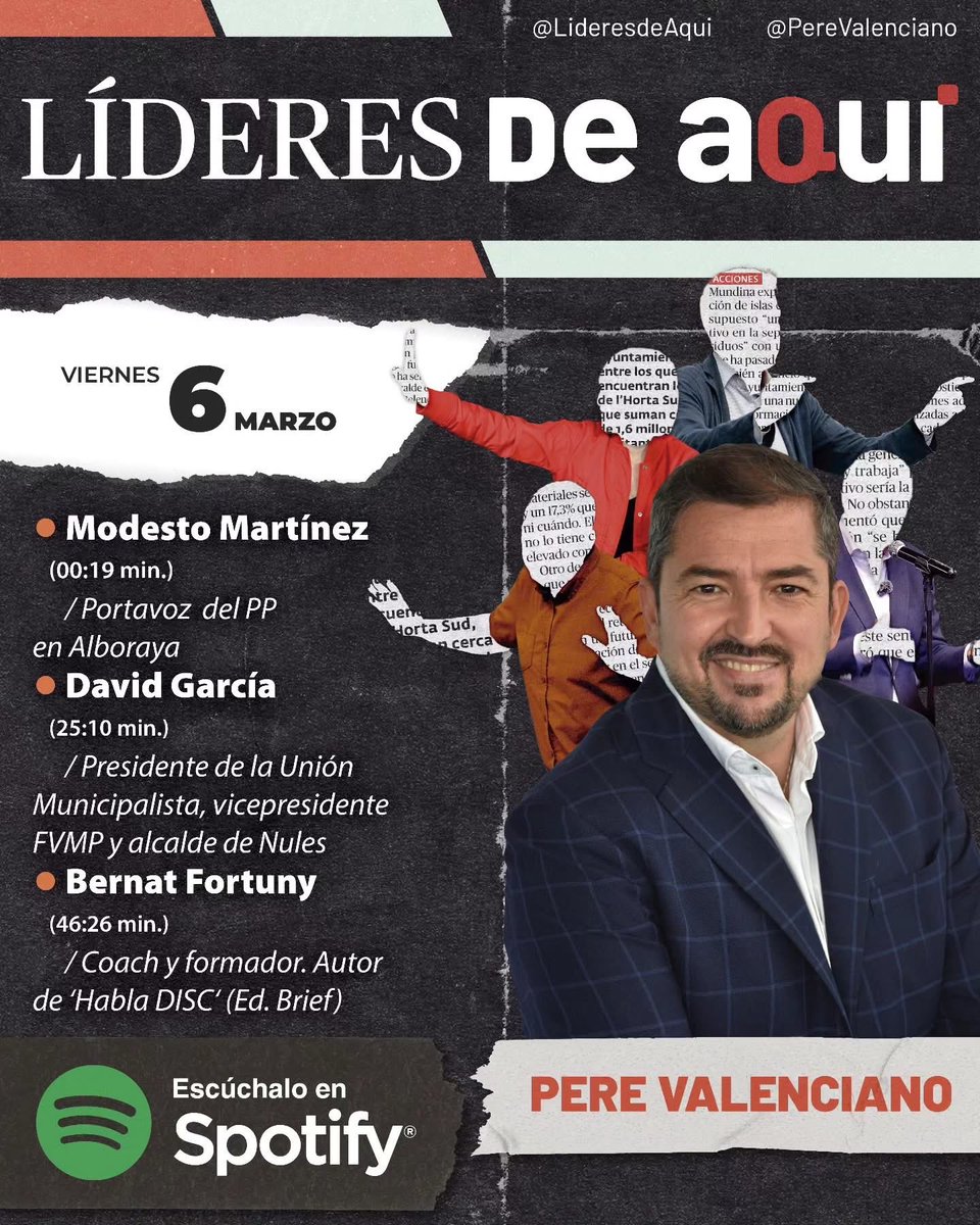 Líderes de Aquí tweet media