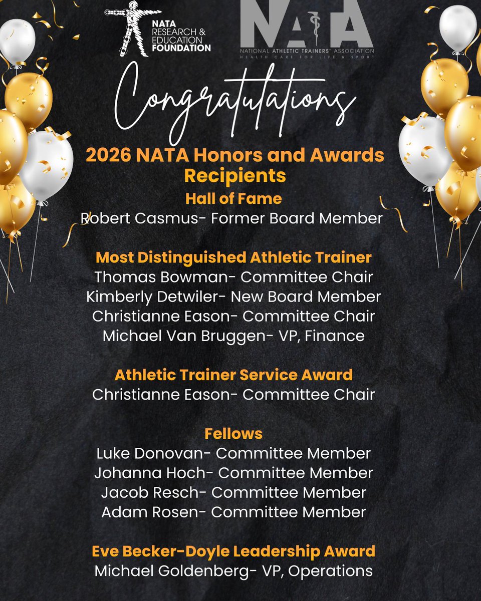 NATA Foundation tweet media