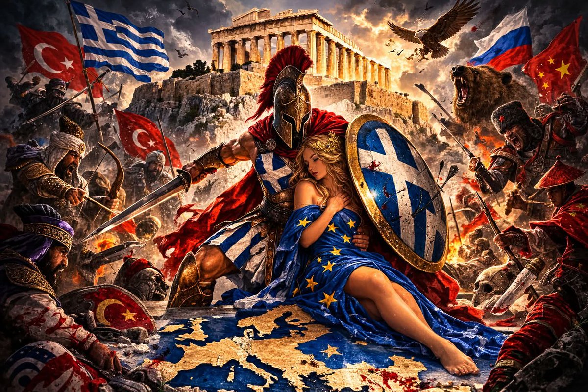 Recent developments have proven the obvious: #Greece is Europe's border and its most active guardian.
Its reaction in the case of #Cyprus was immediate; guarding the borders of Greece and Cyprus is, in effect, guarding the borders of #Europe.