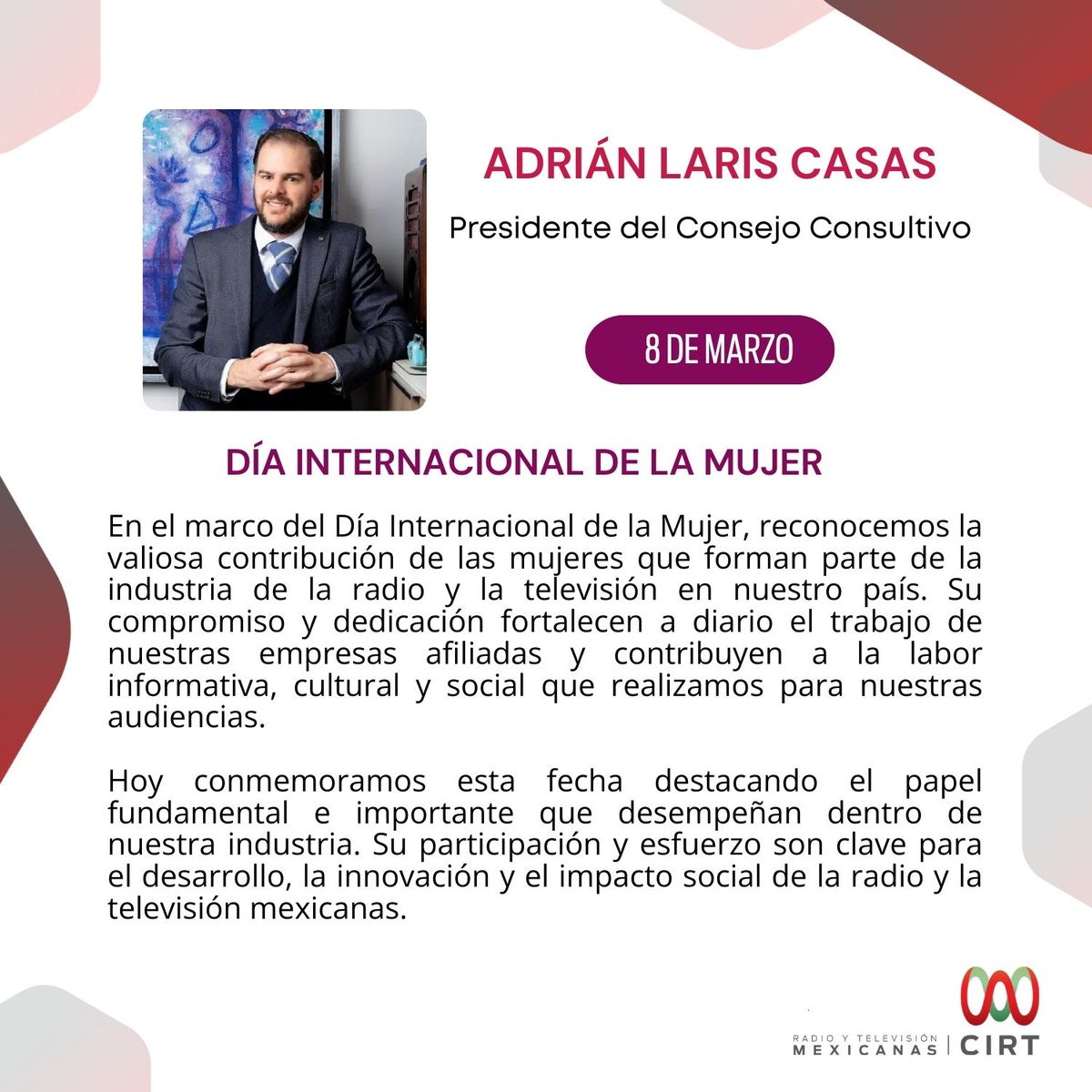 Cámara Nacional de la Industria de Radio y TV tweet media