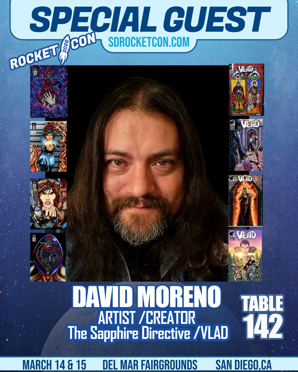 darkskythe35's tweet photo. I'm looking forward to it. #SDRocketRocketCon #artist #artistalley #comicbooks #convention @SDRocketCon https://t.co/2ZIleGQDo2