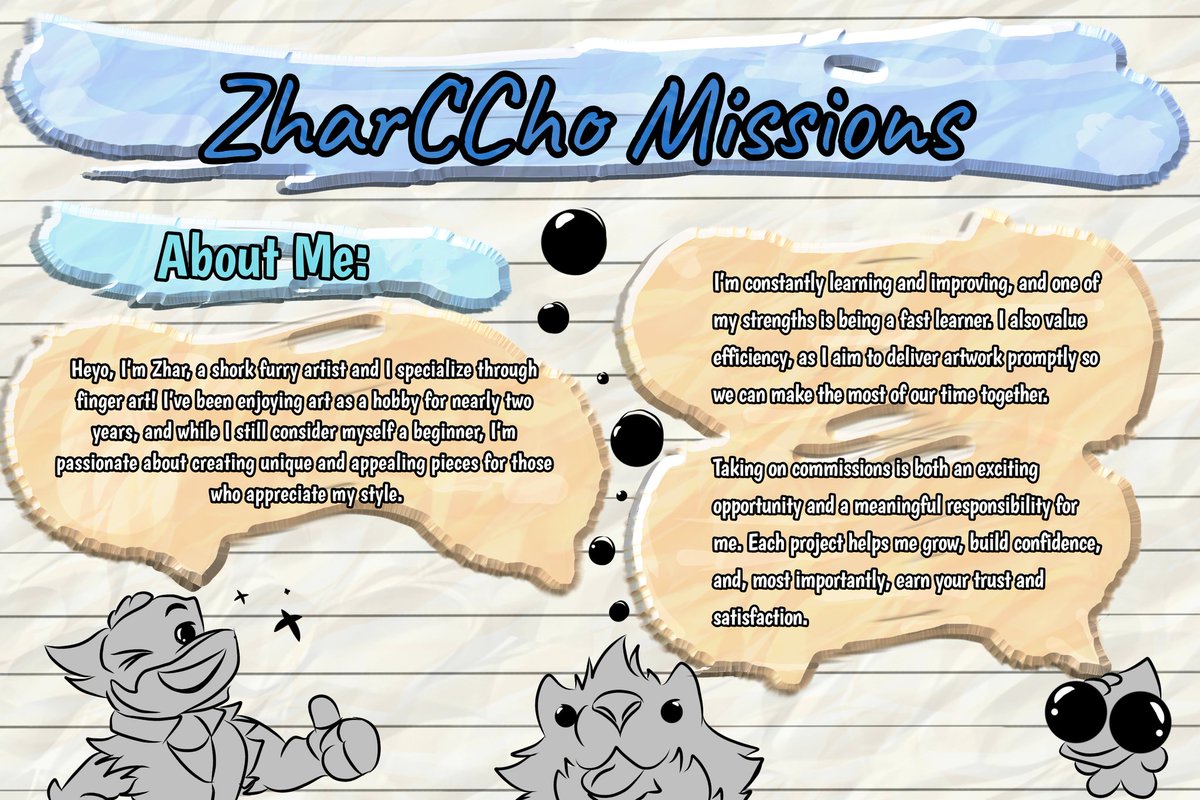 ZharC (Comms Open) tweet media