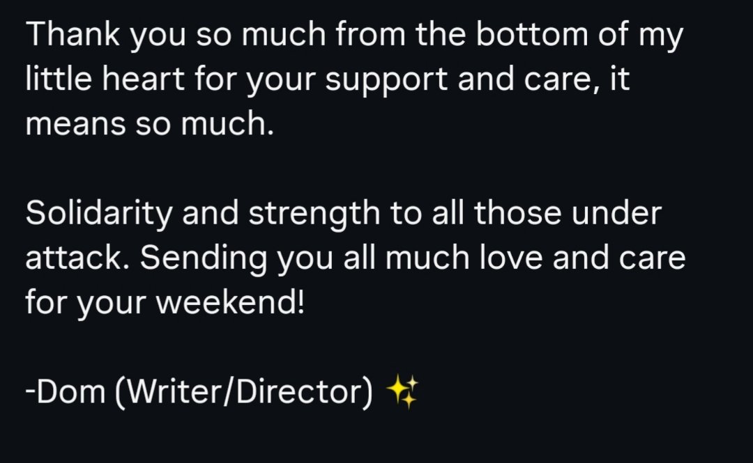 elke_d1202_mfs's tweet photo. The new trailer of "Magic" and some lovely words from its director Dominique Provost-Chalkley.
Starring Taylor Hickson
(Doms text in the comment.)
#MagicMagicPicture
#MagicShort https://t.co/9VzWHDisvG
