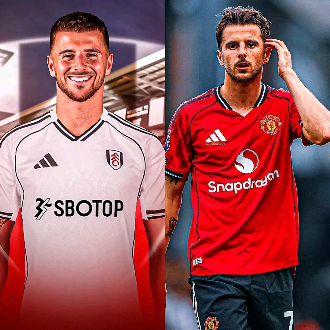 ▪️𝗨𝗥𝗚𝗘𝗡𝗧: Fulham have shown interest in Mason Mount as the summer window approaches 

▪️Should Man Utd release mason mount in the summer or he can make a Bruno Fernandes replacement?