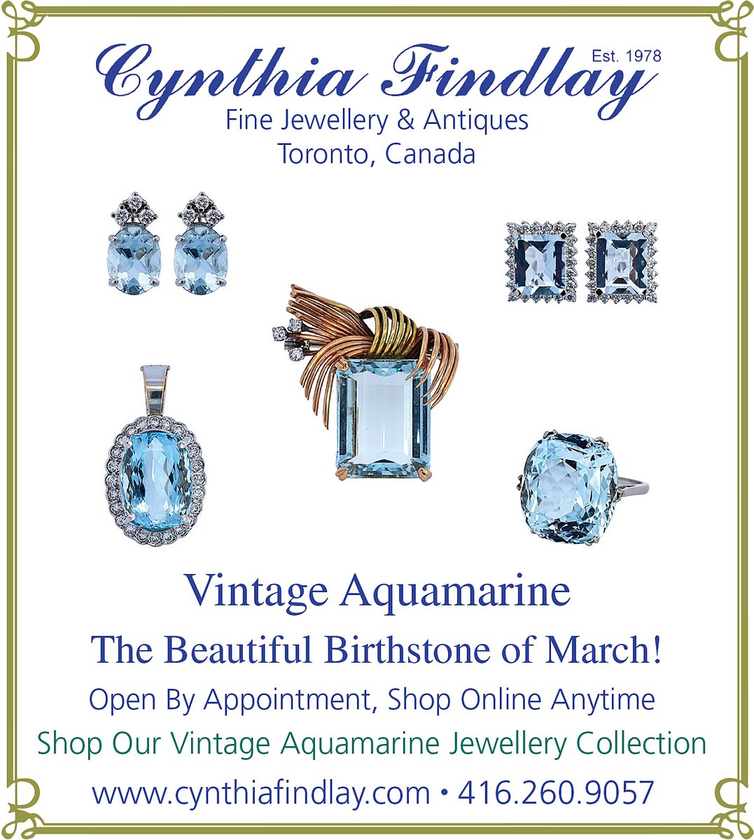 Aquamarine mermaid 🧜‍♀️ treasure! The cool beautiful blues of aquamarine 🩵 the birthstone of March. So many to choose from.
cynthiafindlay.com/search.html?se…
#aquamarine #aquamarinejewellery #marchbirthstone #coolblue #vintageaquamarine