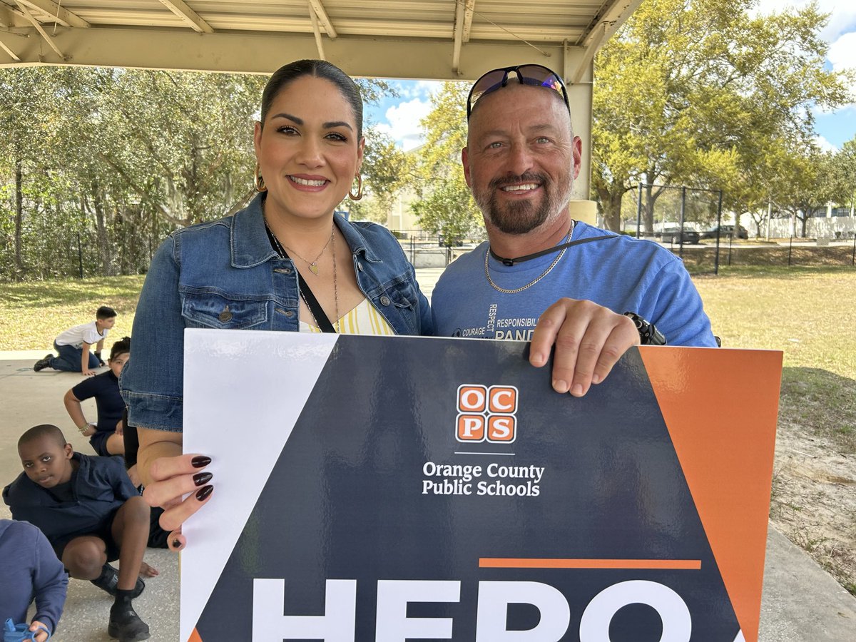 OCPS_R2Succeed's tweet photo. Coach Romano embodies the spirit of an #OCPSHeroTeacher 🏆 Dispite a challenging year, our PE teacher continues to lead with energy, joy, and remarkable resilience. He’s a true model for our students, teaching us all what it means to serve with ❤️ and courage. #impactCDL https://t.co/VftbOMVGZi