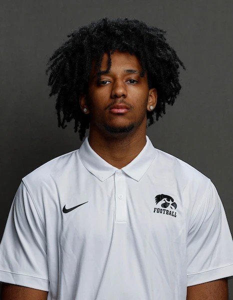 MountMcKeever's tweet photo. More very notable Iowa football transfers in Iowa gear.

Kahmari Brown (FCS All freshman edge)

Boston Everitt (Australian punter enough said)

Anthony Hawkins (6'3 DB yes please)

Eli Ozick (Kicker. NDSU starter. He will be our starter for sure) https://t.co/1phrIUvSRM