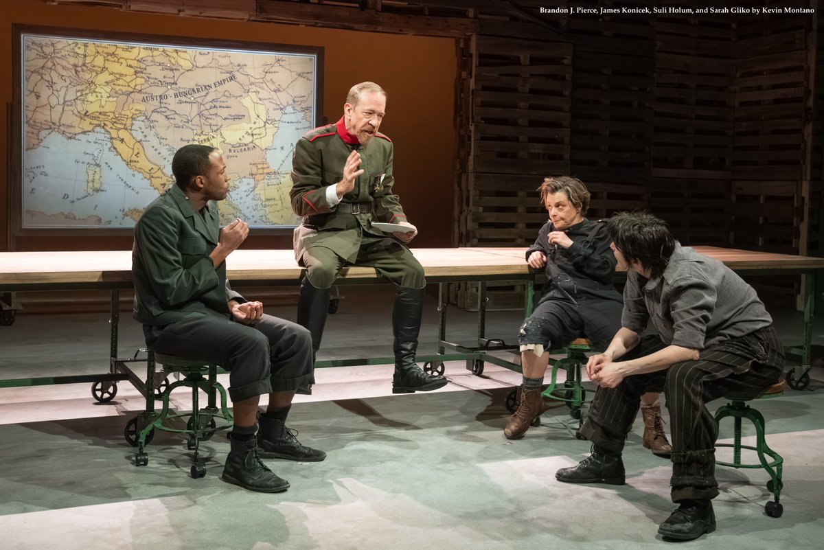 The lights are up, and the chaos begins tonight! Preview weekend for "Archduke" starts now — and here’s your first look at the production running through March 29. Catch it before everyone starts talking about it! >> bit.ly/4sEtbKy