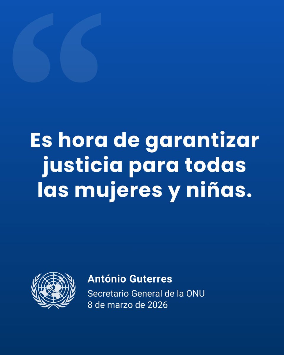 En el mundo, las mujeres tienen solo el 64 % de los derechos legales que tienen los hombres.

La discriminación legal limita su acceso a la educación, al empleo, a la propiedad y a otros derechos fundamentales.

“Cuando las mujeres no son iguales ante la ley, no existe verdadera