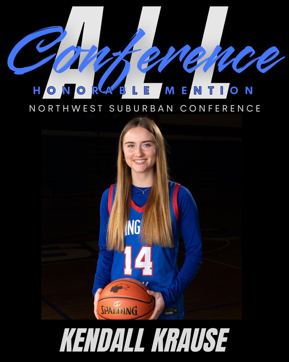 SLPHSGBB's tweet photo. Kendall Krause has earned All Conference Honorable Mention for the 2025-2026 season!! Congrats, Kendall! Thank you for your hard work this season!💙
@Kendallk_27 https://t.co/wGbBYAV829