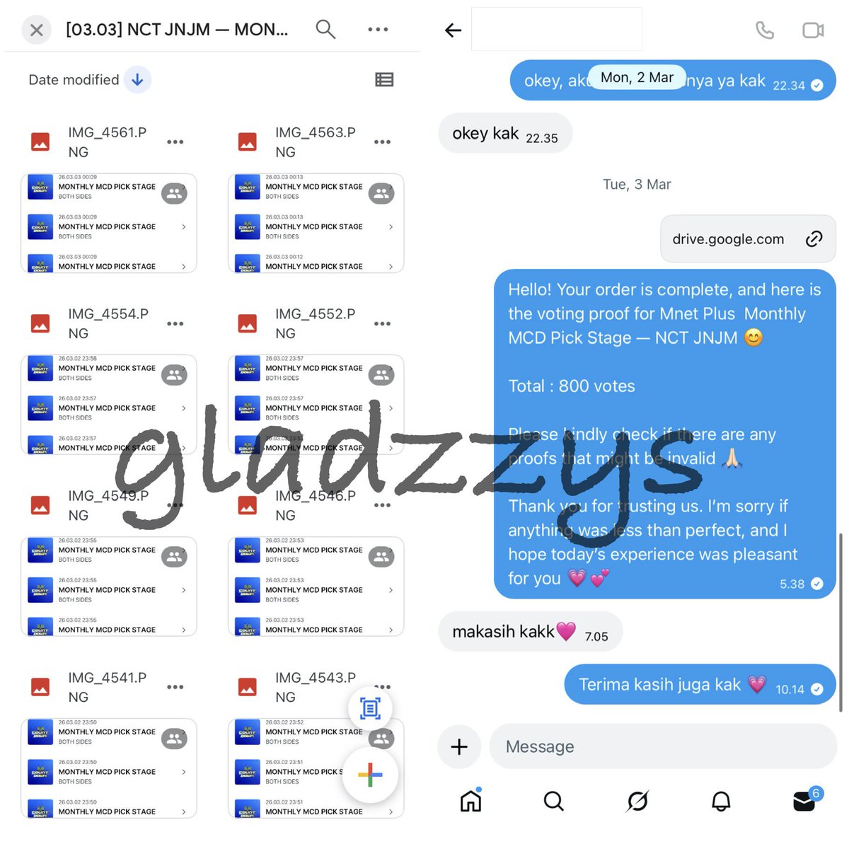 gladzzys votes tweet media