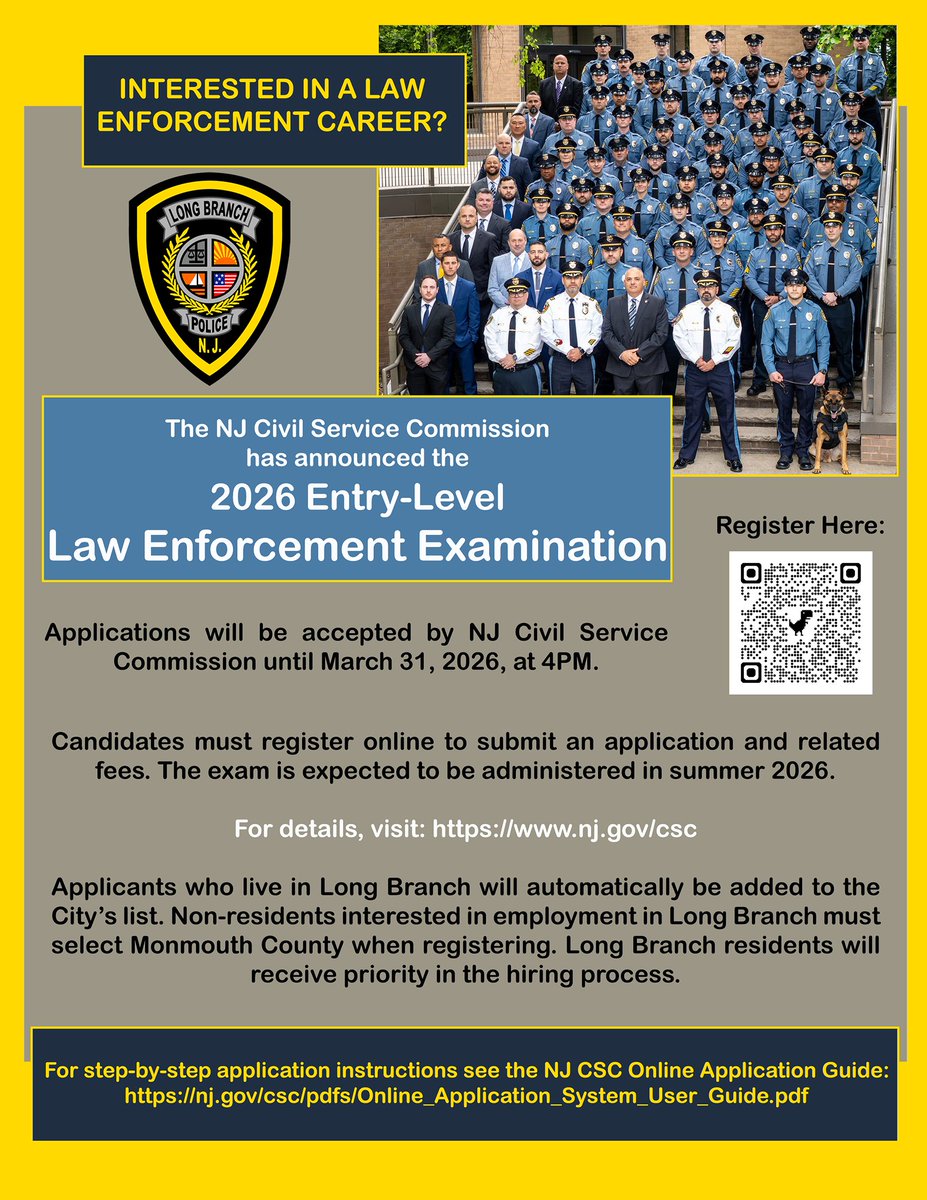Long Branch Police tweet media