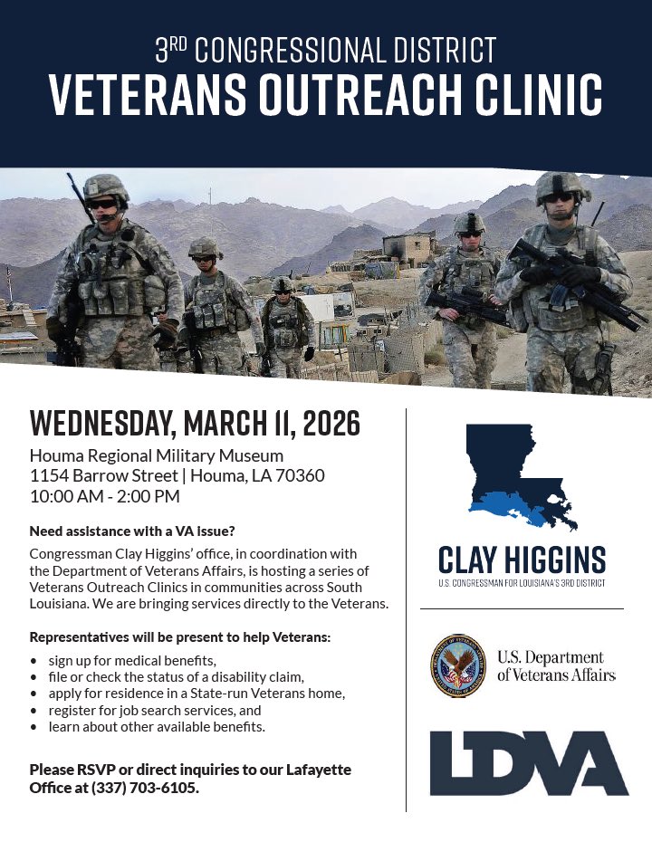 Rep. Clay Higgins tweet media