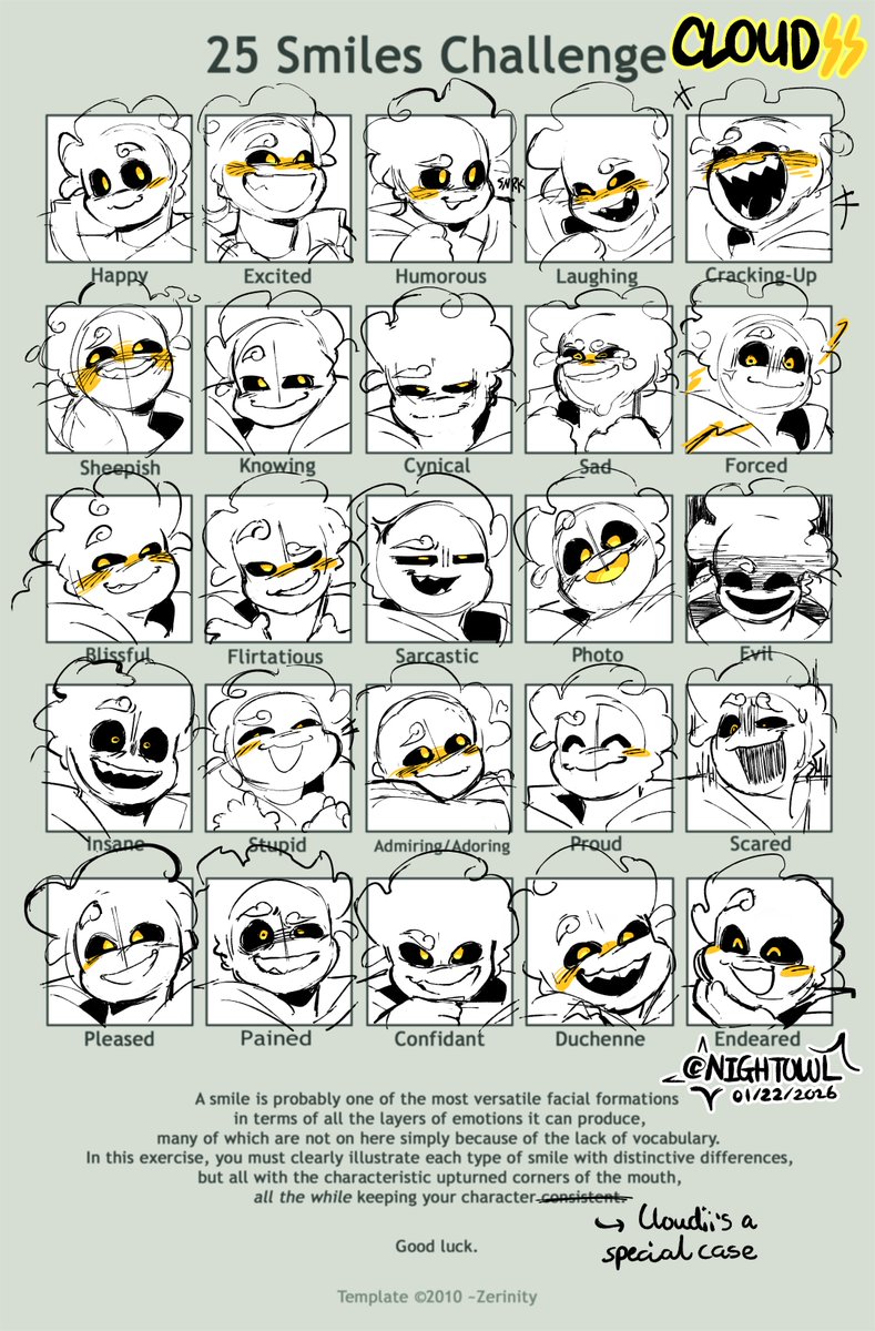 night_owlin's tweet photo. 25 smiles challenge feat. Cloudii (π©οΈ) !!
2 outta 6(?) down. I had to do Plasma's big bro next. OC yapping below β¬οΈ #SoulGen https://t.co/3wX9gV6qWt