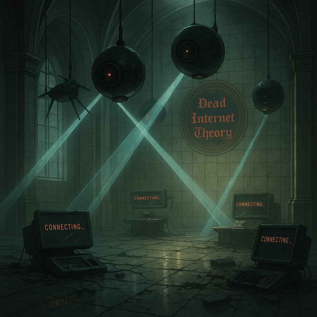 If the internet becomes mostly AI-generated, memecoins might end up being one of the last places where humans visibly coordinate online.

Bots can generate posts, comments, trends — but coordinated risk, shared belief, and chaotic speculation still leave human fingerprints.

Dead