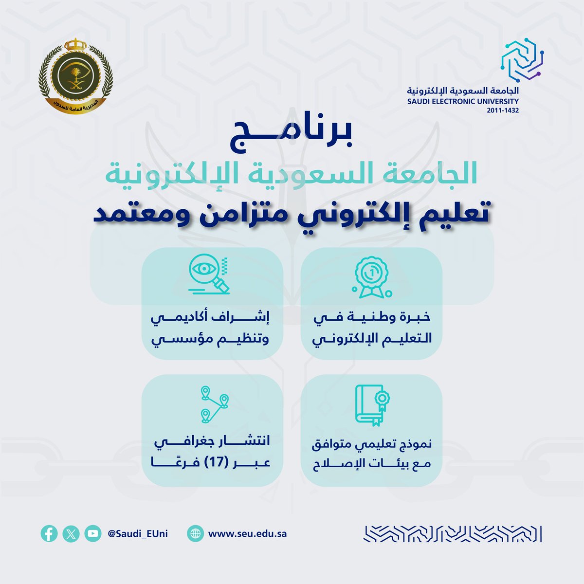 الجامعة السعودية الإلكترونية tweet media