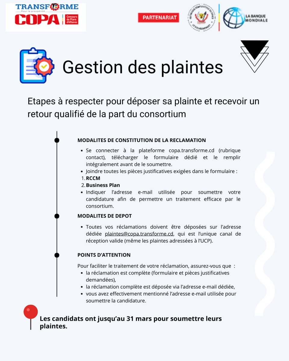 TRANSFORME RDC tweet media