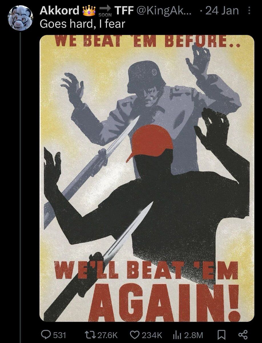 Insane Cope tweet media