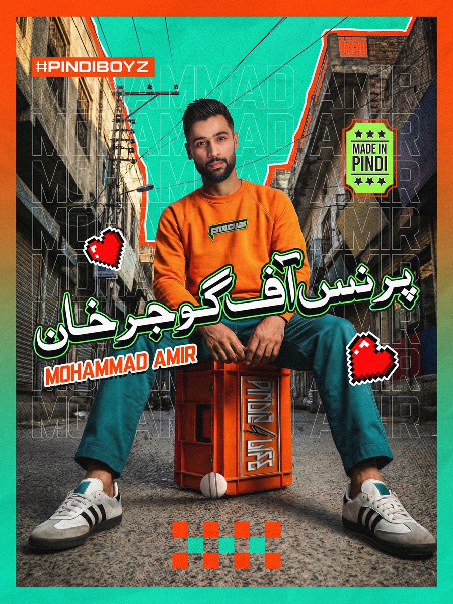 Asaan nay gharay naa star, Asaan na fakhar

Gujjar khan naa shehzada
<a href="/iamamirofficial/">Mohammad Amir</a> 😍

Amir apne run-up pey
Pindi crowd stands mein
Tadon jaira rola machsi

Tab dunya kahey ge
“Bawa Jee Pindi Ayyy” 😉

#WeThePindiz #HBLPSL11 #NewEra