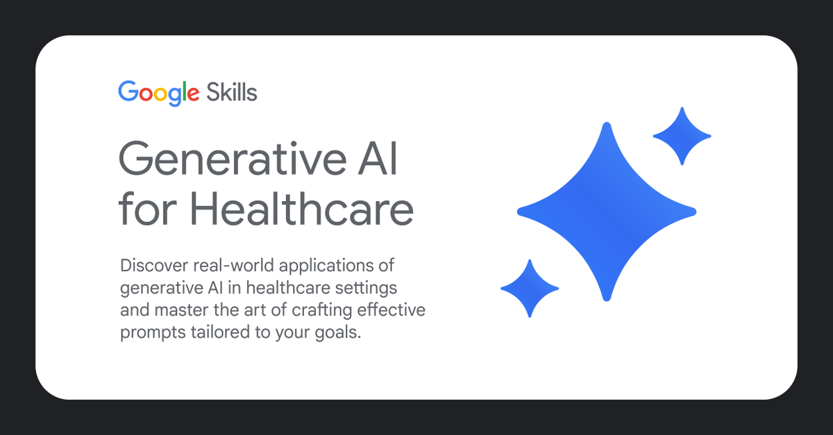 Google for Health tweet media