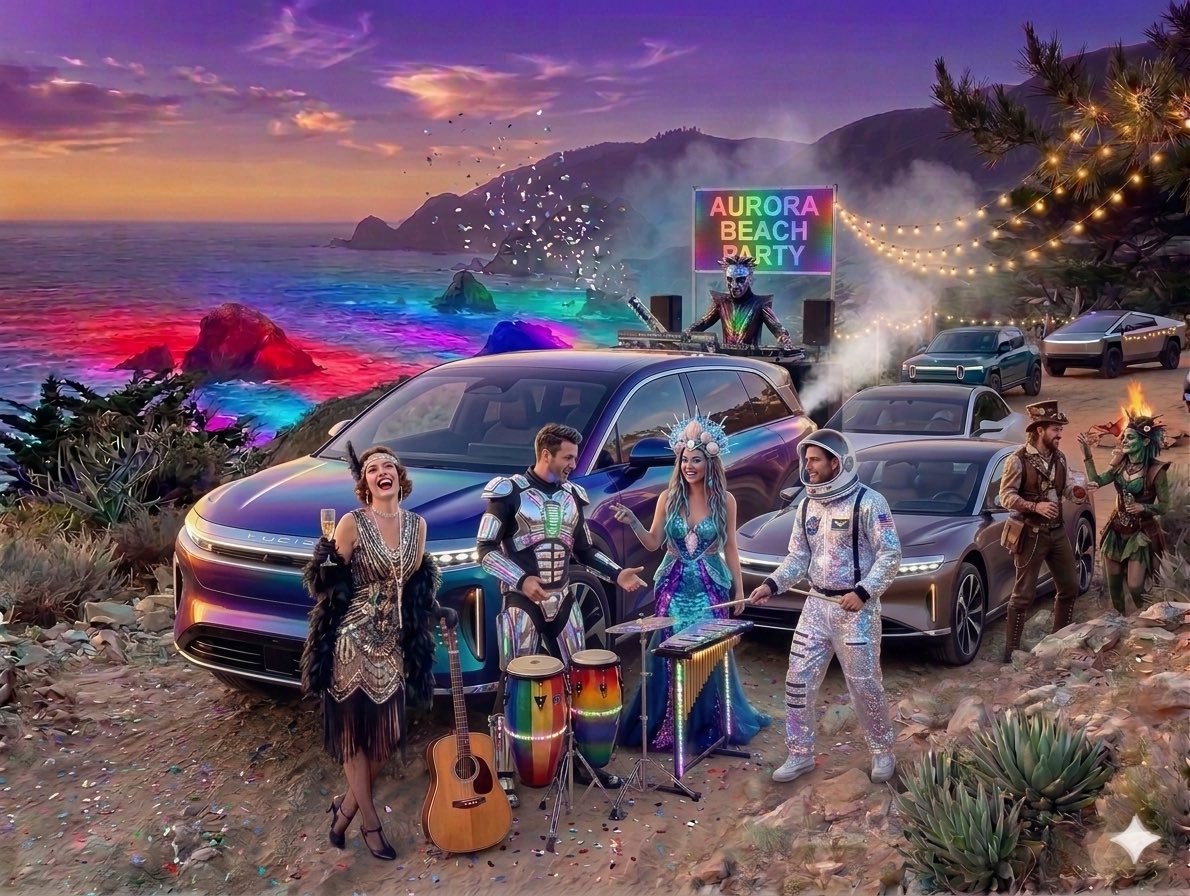 Lucid Group 2028 millionares tweet media