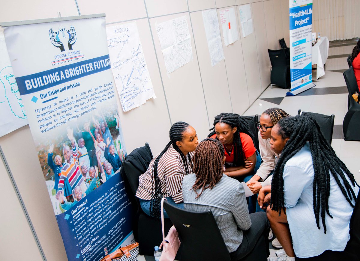 UyisenganImanzi's tweet photo. As part of #Health4Life, we also concluded a two day #Burnout &amp; #SelfCare session for 50 young care leavers. They built practical skills to manage stress &amp; reflect on #mentalwellbeing, supporting holistic care alongside our training initiatives. thanks @RBCRwanda @unicefrw https://t.co/hiTGROtIEo