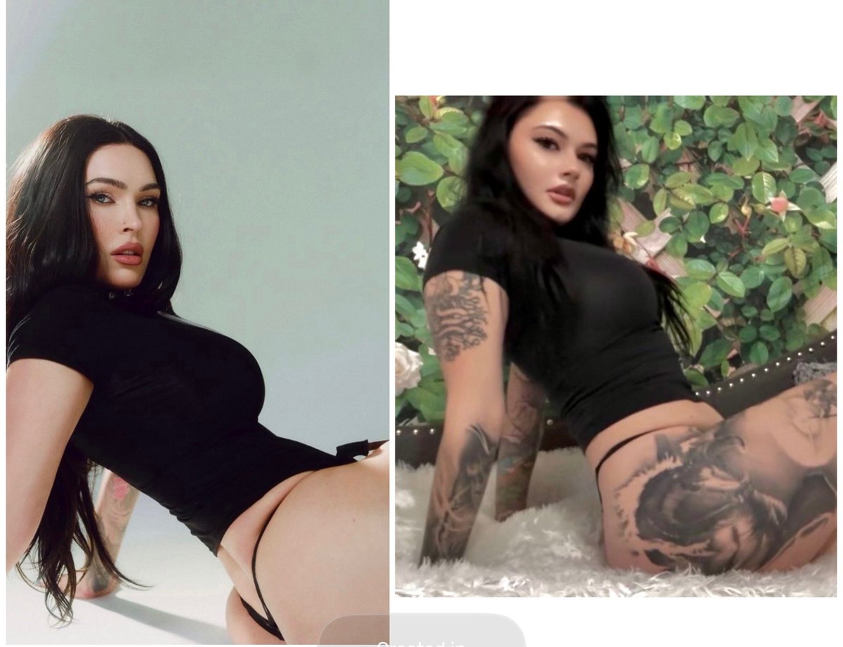 Curious who did it better 🙈🙈 but like for real Megan fox is my spirit animal 🤤 🔥