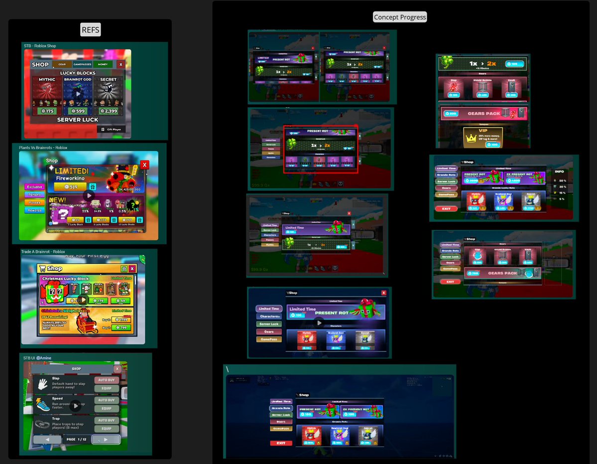 Just in case if someone don't know how I took references from other similar games and made progress!! 🤟