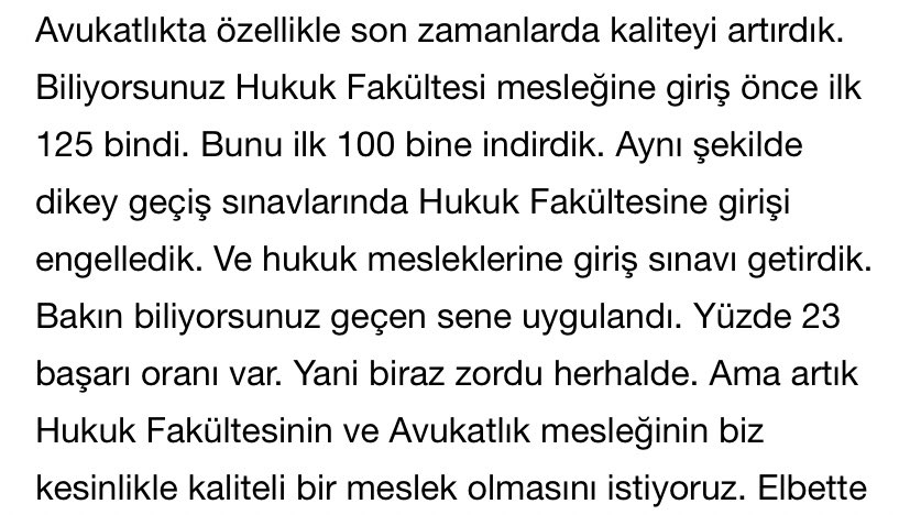 Alo Adalet Hattına ilk çağrım.. 

‘’%23 başarı oranı var. Yani biraz zordu herhalde’’  Bakan Bey <a href="/abakingurlek/">Akın Gürlek</a> açıklamanızdaki ‘’herhalde’’ ifadesi 10.000’lerce kişinin yıllarına mal oluyor. Sizden ricam; son 2 sınavın sorularına bir göz atın. Sonrasında bu 120 sorudan 84 doğru