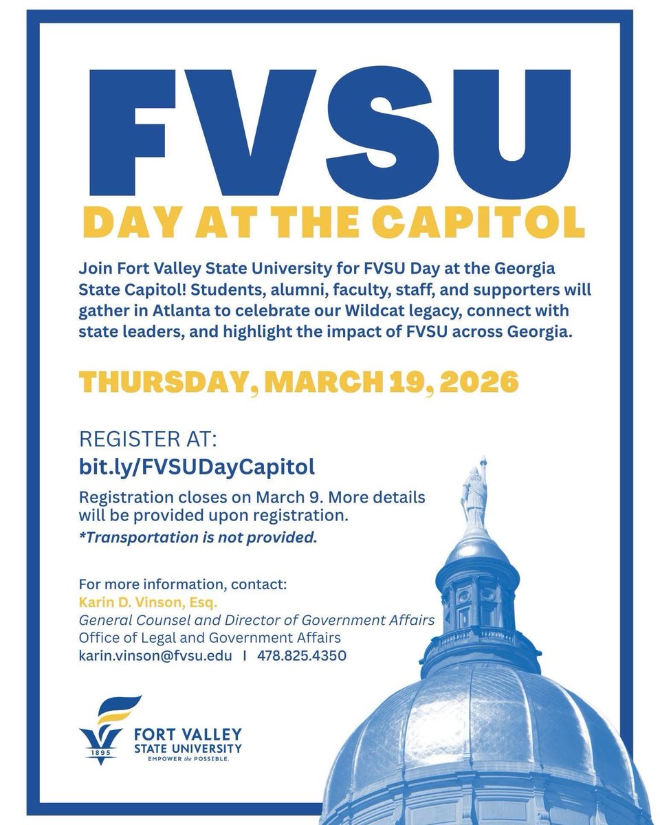 Fort Valley State University tweet media