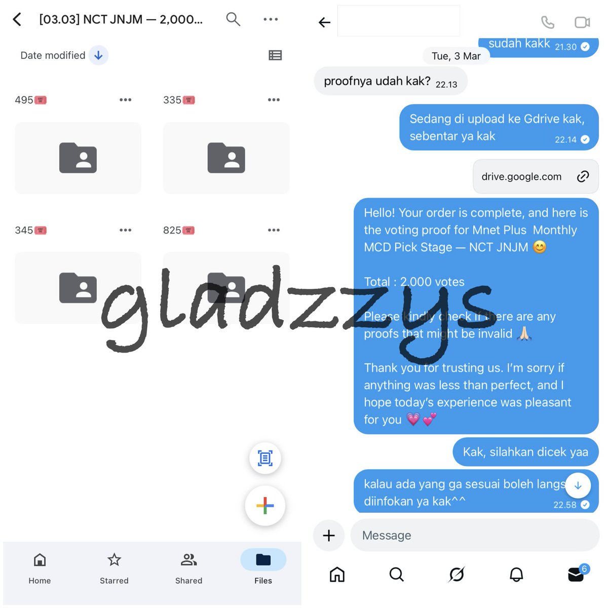 gladzzys votes tweet media