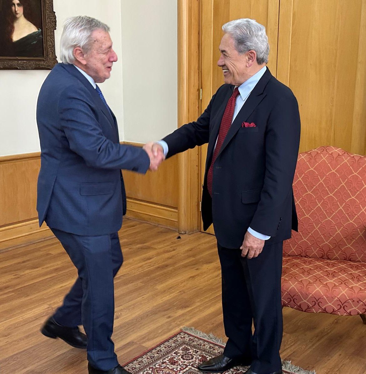 Winston Peters tweet media
